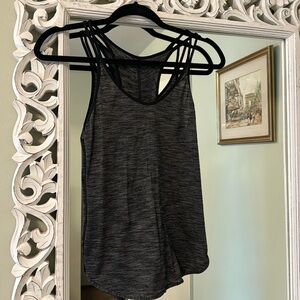 Lululemon black What The Sport Singlet II